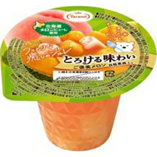 楽天菓子の新商品はポイポイマーケットたらみ とろける味わい ご褒美メロン 200g×6個