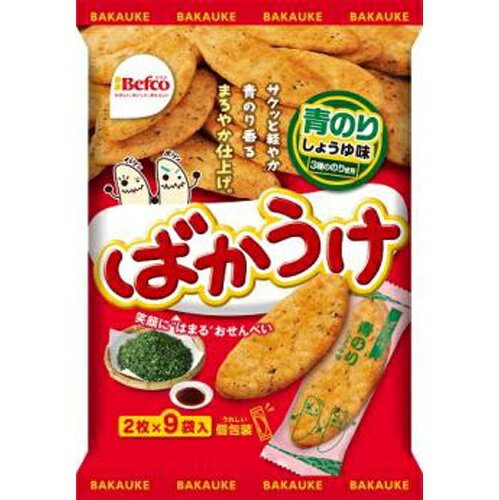 栗山米菓 ばかうけ 青のり 18枚×12袋(4)