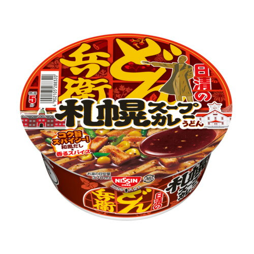 楽天菓子の新商品はポイポイマーケット日清 どん兵衛 札幌スープカレーうどん 12個
