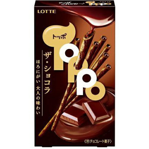 楽天菓子の新商品はポイポイマーケットロッテ トッポ ザ・ショコラ 2袋×10個