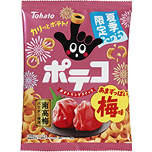 東ハト ポテコ 梅味 52g×12袋(4)