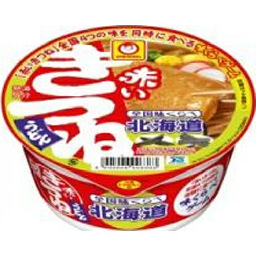 楽天菓子の新商品はポイポイマーケット東洋水産 マルちゃん 全国味くらべ 赤いきつねうどん 北海道 12個