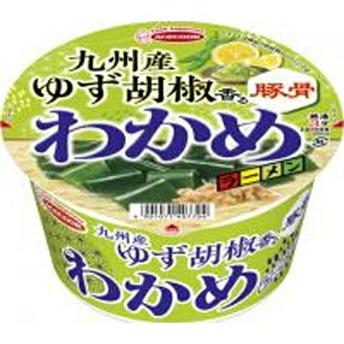 エースコック わかめラーメン 九州産ゆず胡椒香る豚骨 12個（8月上旬頃入荷予定）