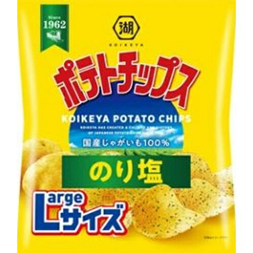 楽天菓子の新商品はポイポイマーケット湖池屋 Largeサイズ ポテトチップス のり塩 112g×12袋（7月下旬頃入荷予定）