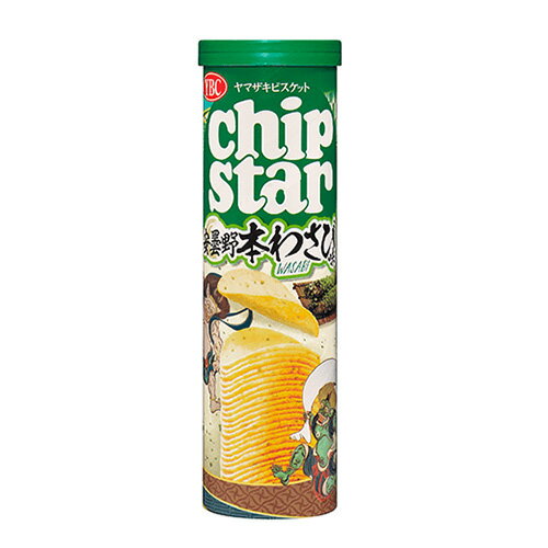 信州安曇野産本わさび使用のツンとした辛さと旨み感じる味わい品質は、ポテト生地に「本わさびペースト」「わさび顆粒」を練り込む事で、香り高い本わさびの風味を再現しました。ツンとした辛さと、旨みが特徴の後引くこだわりの一品に仕上げております。 【原材料】 ポテトフレーク（アメリカ製造又はドイツ製造又はその他）、植物油脂、わさび風味シーズニング（砂糖、食塩、デキストリン、しょうゆパウダー、かつおエキスパウダー、酵母エキスパウダー、昆布エキスパウダー、香辛料）、わさびペースト（本わさび、食塩、植物油脂）、わさび加工品（でん粉、植物油脂、わさびパウダー）／調味料（アミノ酸等）、香料、乳化剤、着色料（紅花黄、クチナシ）、酸味料、（一部に小麦・大豆を含む） 【賞味期間】 メーカー製造日より390日 実際にお届けする商品の賞味期間は短くなりますのでご了承下さい。 【保存方法】 直射日光および高温多湿の場所を避けて保存 ご注意（必ずお読みください） この商品は発送用梱包をせずに、個装箱のまま発送されますので、パッケージの外側に発送ラベルが貼り付けられます。 本商品はご注文後、3から7営業日後の発送予定となっております。配達指定をご希望のお客様は余裕をもってご注文下さいませ。信州安曇野産本わさび使用のツンとした辛さと旨み感じる味わい品質は、ポテト生地に「本わさびペースト」「わさび顆粒」を練り込む事で、香り高い本わさびの風味を再現しました。ツンとした辛さと、旨みが特徴の後引くこだわりの一品に仕上げております。