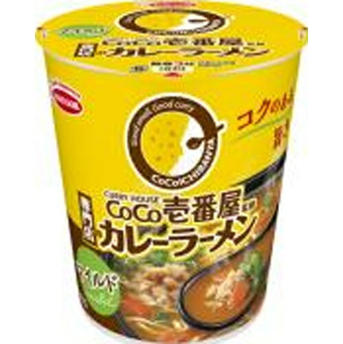 エースコック タテ型 CoCo壱番屋監修 専門店のカレーラーメン マイルド 12個（8月中旬頃入荷予定）のサムネイル