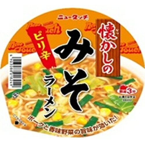 ヤマダイ ニュータッチ 懐かしのみそラーメン 12個