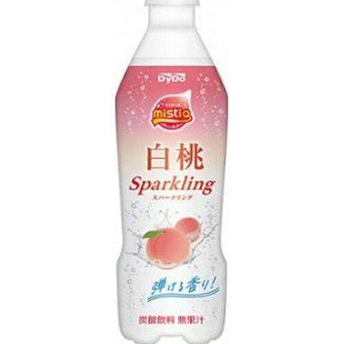 楽天菓子の新商品はポイポイマーケットダイドー ミスティオ 白桃スパークリング P410ml×24本