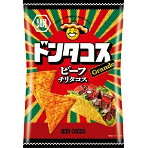 湖池屋 ドンタコス ビーフチリタコス 57g×12袋（9月下旬頃入荷予定）