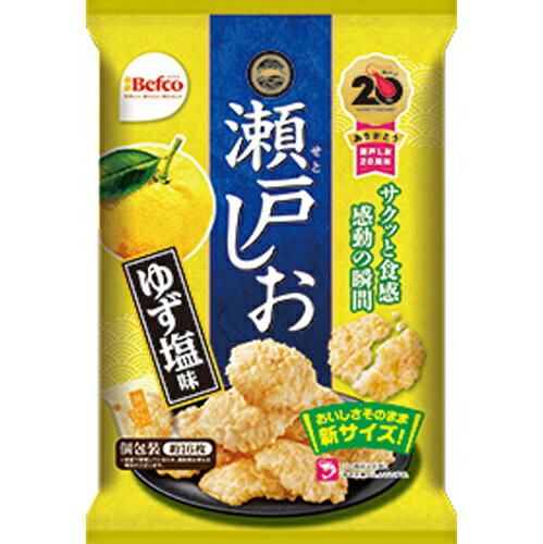 ゆずの風味広がるさっくり揚げせん 【原材料】 植物油脂（国内製造）、米粉（うるち米（国産、米国産））、でん粉、食塩、砂糖、えび、デキストリン、かつおエキスパウダー（デキストリン、かつおエキス、食塩、魚醤（魚介類）、かつお節エキス）、レモン果汁パウダー、陳皮パウダー、ゆず、唐辛子、ベース調味料（大豆を含む）、昆布エキスパウダー／加工でん粉、調味料（アミノ酸等）、酸味料、香料（乳由来）、ベニコウジ色素 【賞味期間】 メーカー製造日より8ヶ月 実際にお届けする商品の賞味期間は短くなりますのでご了承下さい。 【保存方法】 直射日光および高温多湿の場所を避けて保存 ご注意（必ずお読みください） この商品は発送用梱包をせずに、個装箱のまま発送されますので、パッケージの外側に発送ラベルが貼り付けられます。 本商品はご注文後、3から7営業日後の発送予定となっております。配達指定をご希望のお客様は余裕をもってご注文下さいませ。ゆずの風味広がるさっくり揚げせん