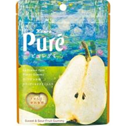 楽天菓子の新商品はポイポイマーケットカンロ 絵画をめぐるピュレグミ ラ・フランス52g×6袋（9月中旬頃入荷予定）