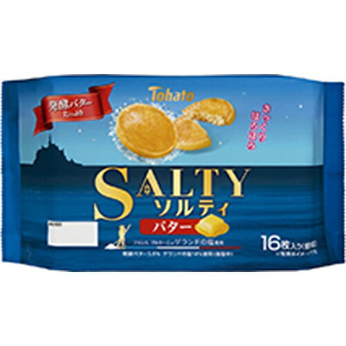 楽天菓子の新商品はポイポイマーケット東ハト ソルティ バター ファミリーサイズ 16枚×16袋（9月上旬頃入荷予定）
