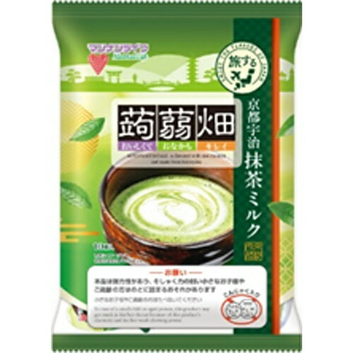 マンナンライフ 旅する蒟蒻畑 京都宇治抹茶ミルク 10個×12袋（9月上旬頃入荷予定）