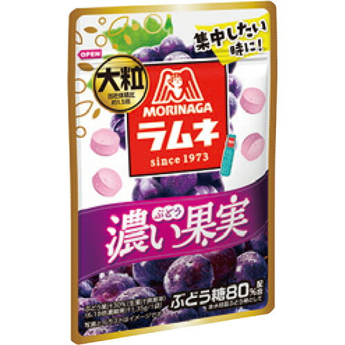 楽天菓子の新商品はポイポイマーケット森永製菓 大粒ラムネ 濃い果実 ぶどう 27g×10袋（10月上旬頃入荷予定）