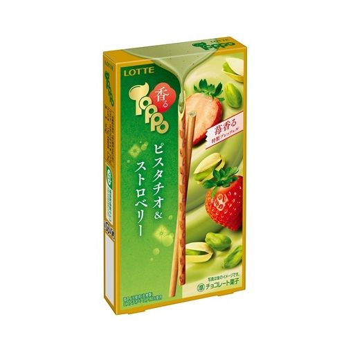 ロッテ 香るトッポ ピスタチオ＆ストロベリー 2袋×10個(4)