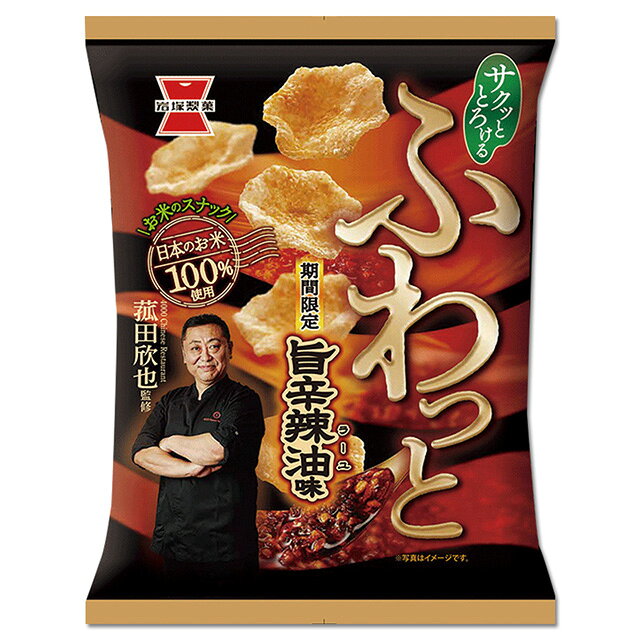 岩塚製菓 ふわっと 旨辛辣油味 28g×10袋