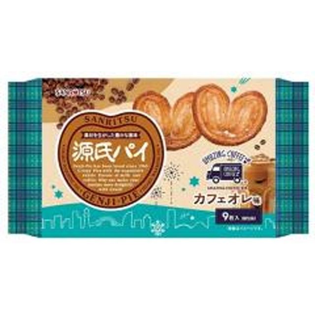楽天市場】三立製菓 源氏パイ ほろにがカフェオレ味 11枚×12袋の通販