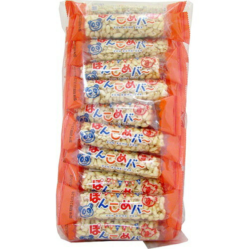 駄菓子の定番懐かしのポン菓子。甘辛しょうゆ味。国産米をパフし、醤油、砂糖・塩、水あめを使用したほんのり甘辛しょうゆタレで固めました。 ご注意（必ずお読みください） この商品は発送用梱包をせずに、個装箱のまま発送されますので、パッケージの外側に発送ラベルが貼り付けられます。 本商品はご注文後、3から7営業日後の発送予定となっております。配達指定をご希望のお客様は余裕をもってご注文下さいませ。駄菓子の定番懐かしのポン菓子。甘辛しょうゆ味。国産米をパフし、醤油、砂糖・塩、水あめを使用したほんのり甘辛しょうゆタレで固めました。
