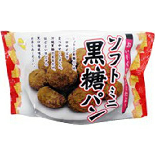 かしわ堂 ソフトミニ黒糖パン 75g×15入のサムネイル