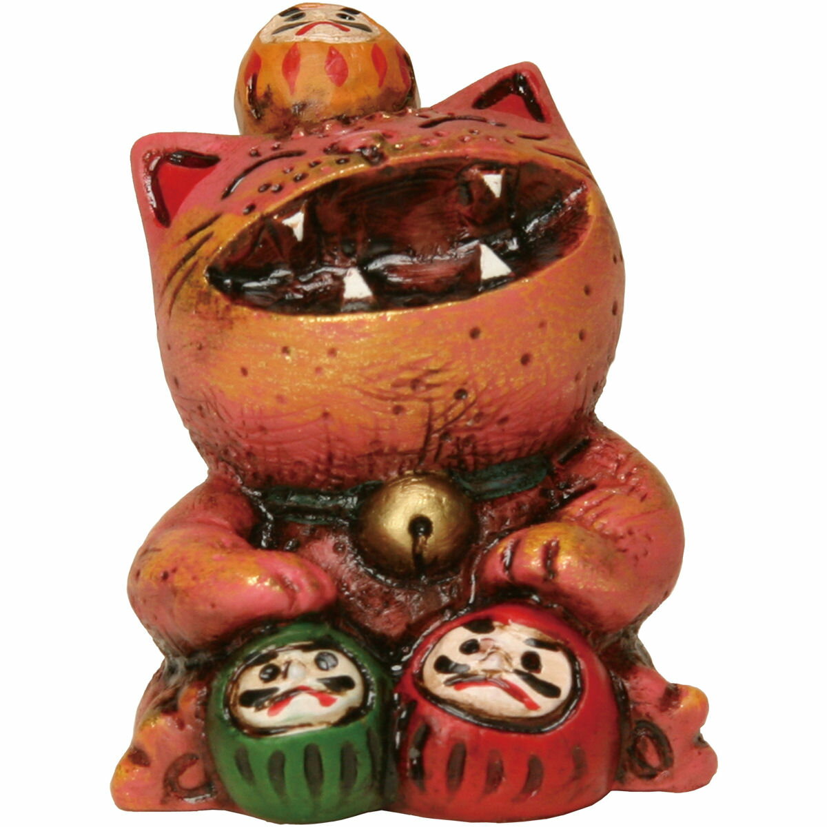 牛鬼の置物　ガラスケース入り 18-197_1.jpg