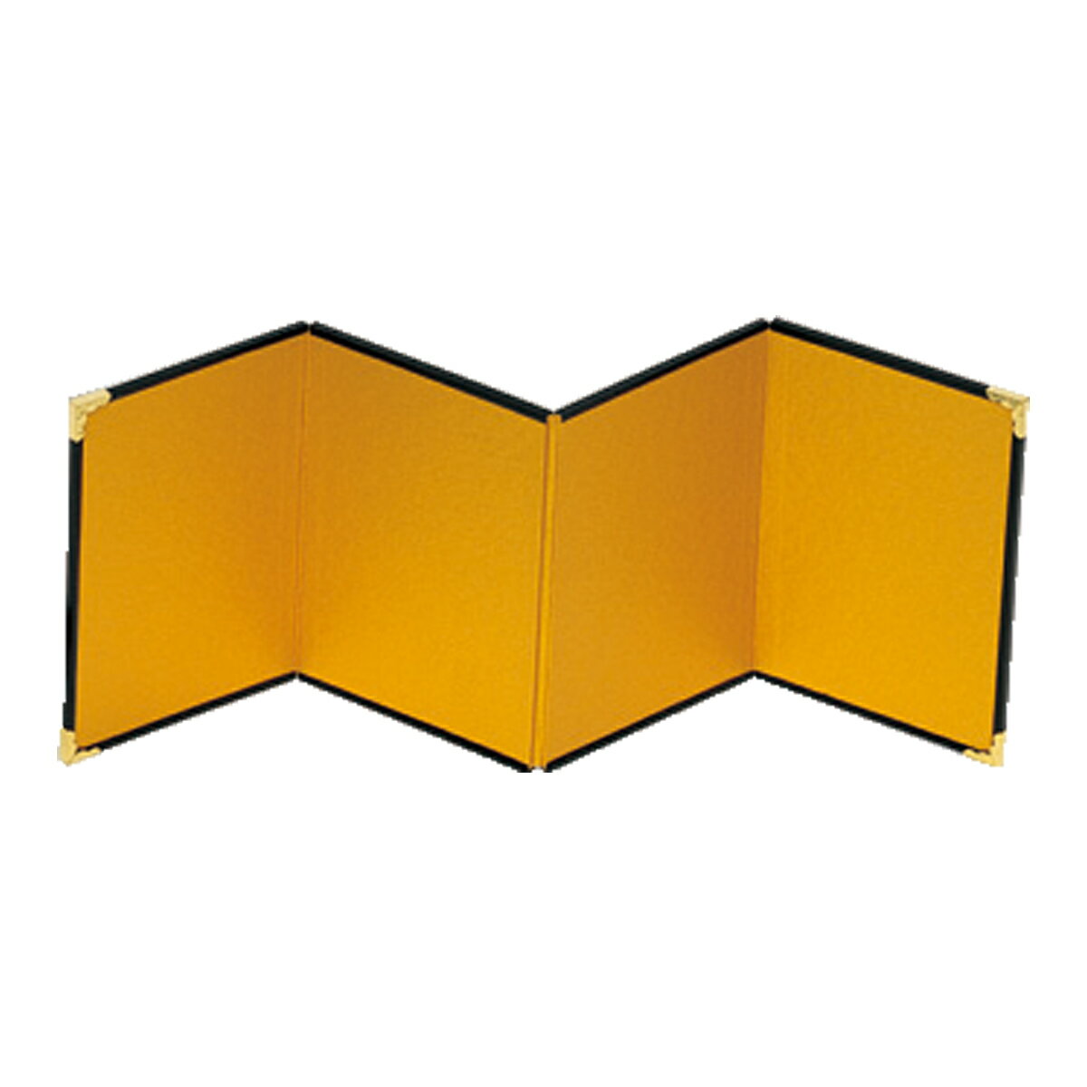 金具付 4曲金屏風 15H 京都 かわいい 和風 手作り 小物 和雑貨 四季 なごみ 飾り 贈り物 おしゃれ