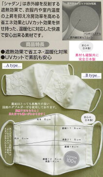 【日本製・洗える】しっかりUV真夏に快適！シャダン夏用 不織布/市販/PM2.5/インフルエンザ/コロナ対策/レース/日本製/セレブ/可愛い/デコ/姫/外出/ウイルス対策/おしゃれ【メール便可】紙マスクカバー【ボナ】お花UVダブルガーゼマスク＆マスクカバー