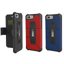 【訳あり】 UAG iPhone 8 Plus/7 Plus用 Metropolis ケース(フォリオ・手帳型) 全3色 耐衝撃 UAG-IPH7PLSFシリーズ