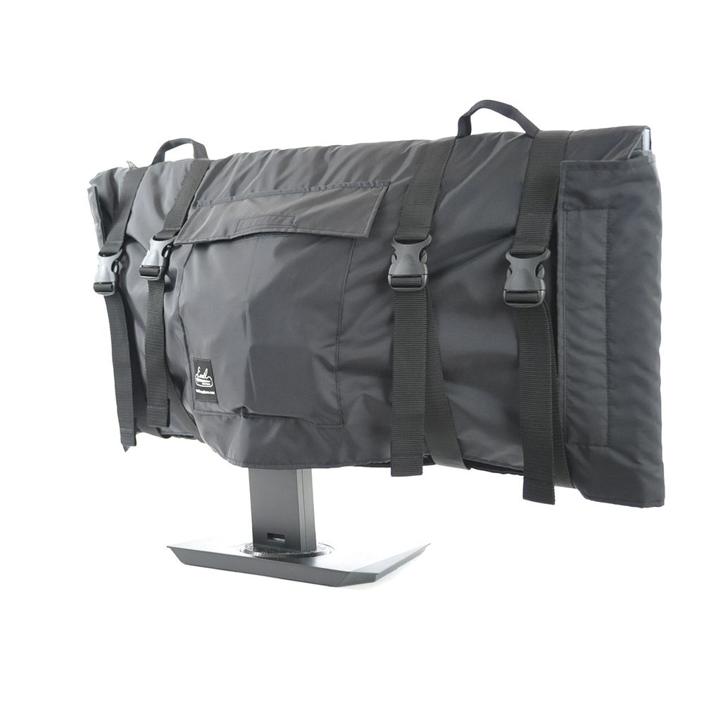 【5年間修理対応可能】34インチ/ウルトラワイドモニター用キャリングケース(マチあり)ナイロン ブラック 34MAWHNYLUWBKEC Made in Jap...