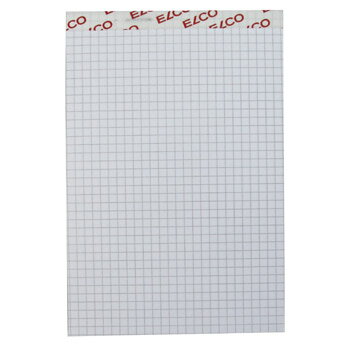ELCO(エルコ) Office Notepad 4mm方眼メモパッド A6 ミシン目入 70g m2 100シート 73423-17【6個まではメール便発送可能】【文具 オフィス事務用品 ステーショナリー メモ レポート用紙 デザイン文具 デザインおしゃれ 海外文房具】