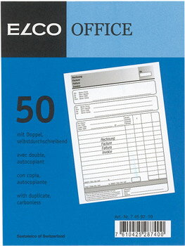 ELCO(エルコ) Office 請求書 A5 65g m2 50シート 74594-19