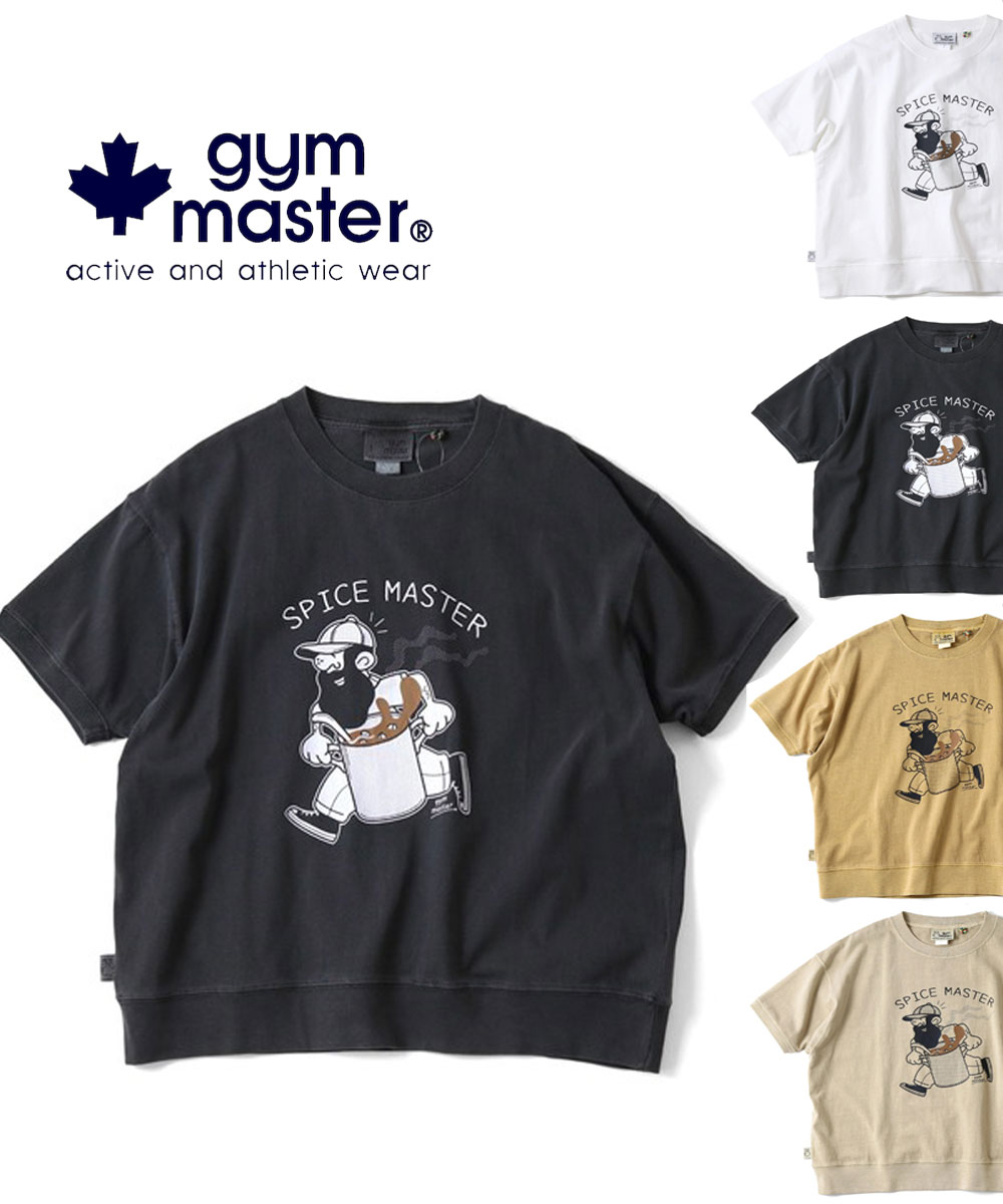 gym master ジムマスター 6.2oz ピグメント SPICE MASTER ビッグTee G733783-F レディース 半袖 Tシャツ オーバーサイズ ピグメント加工 コットン100％
