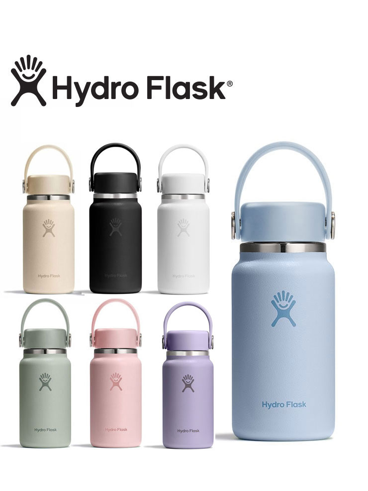 ネコポス不可 タイプ 【キーワード】ハイドロフラスク Hydro Flask 水筒 200ml ミニボトル マイクロハイドロ Micro Hydro ステンレスボトル 真空断熱 保温 保冷 マグボトル 小さい水筒 コンパクト 軽量 ポケットサイズ 直飲み マイボトル コーヒーボトル BPAフリー 18/8ステンレス 結露しない おしゃれ シンプル 持ち歩き 通勤 通学 散歩 サブボトル プレゼント ギフト メンズ レディース 現在開催中のキャンペーン一覧【小さくても本格派。200ml真空ボトル】 真空断熱構造 ステンレスを二重にすることで真空断熱構造を実現。 温度差で表面が結露することもありません。 保冷最大24時間 [Hydration / Coffee] 保温最大6時間 [Hydration / Coffee] 18/8ステンレス 食器などに使われている耐久性・耐錆性に優れた18/8ステンレスを採用。 飲み物を美味しく保ち、お手入れも簡単。 BPAフリー 人体に悪影響を及ぼすビスフェーノールA(BPA)を含まない素材を使用。 独自のパウダー加工 表面に特殊なパウダー加工を施し、濡れた手でも握りやすく滑りにくい仕様。 ※　商品写真は実際の色に近づけるように作業していますが、ディスプレイにより、実物とイメージ・色が異なる場合もございますので予めご了承下さい。 spec サイズ 容量：200ml　 口径：33mm　 本体寸法 幅：57mm　高さ：135mm　 重量：157g 素材 内びん：ステンレス鋼　 胴部：ステンレス鋼　 フタ：ポリプロピレン　 パッキン：シリコーンゴム キーワード ハイドロフラスク Hydro Flask 水筒 200ml ミニボトル マイクロハイドロ Micro Hydro ステンレスボトル 真空断熱 保温 保冷 マグボトル 小さい水筒 コンパクト 軽量 ポケットサイズ 直飲み マイボトル コーヒーボトル BPAフリー 18/8ステンレス 結露しない おしゃれ シンプル 持ち歩き 通勤 通学 散歩 サブボトル プレゼント ギフト メンズ レディース