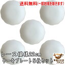 送料無料 レース模様 22cm ケーキ プ