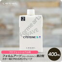 【新生活セール 全商品対象クーポン配布中】 ルベル フォルム アーツ システイン 第2剤 400mL