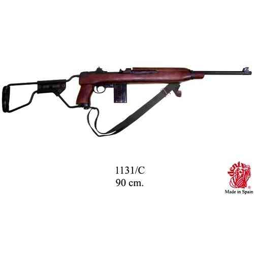 　DENIX（デニックス）　【1131C】　M1A1　カービン銃　パラトルーパーモデル　模造(美術装 ...
