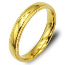 Qroza クローザ 指輪 サージカルステンレス メンズ レディース 甲丸 ミル打ち アンティーク調 幅4mm 結婚指輪 重ね付け プレゼント 記念日 ペアリン...
