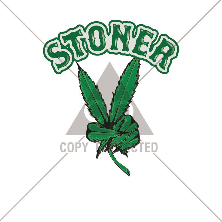 Tシャツ メンズ 半袖 プリント Uネック クルーネック 丸首 綿 半袖 カットソー おしゃれ アメカジ ストリート カジュアル レディース ユニセックス 大きいサイズ対応 Stoner ストーナー leaf リーフ マリファナ 大麻 ガンジャ weed ロゴ 2