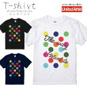 Tシャツ メンズ 半袖 プリント Uネック クルーネック 丸首 綿 半袖 カットソー おしゃれ アメカジ ストリート カジュアル レディース ユニセックス 大きいサイズ対応 水玉 ドット カラフル ポップ 英語 文字 大人かわいい