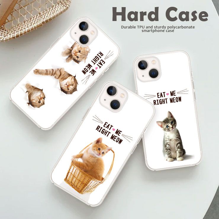 乐天商城 - iPhone17 Pro iPhone17ProMax Air iPhone16e iPhone16 Pro 15Pro Max iPhone14 Pro 13 Pro iPhone12 ケース スマホケース ハードケース カバー かわいい おしゃれ ネコ 猫 子猫