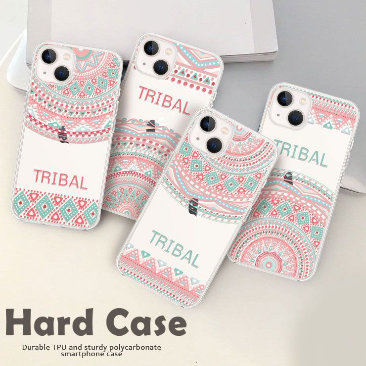 Xperia 10VII 1VII 1VI 10VI 1V 10V 10IV Xperia 5iii クリア ハード スマホケース おしゃれ エスニック トライバル 大人かわいい[SO-51C/SOG06/SO-52C/SOG07/SO-53C/SOG08/SO-41B/SO-52A/SOG02]