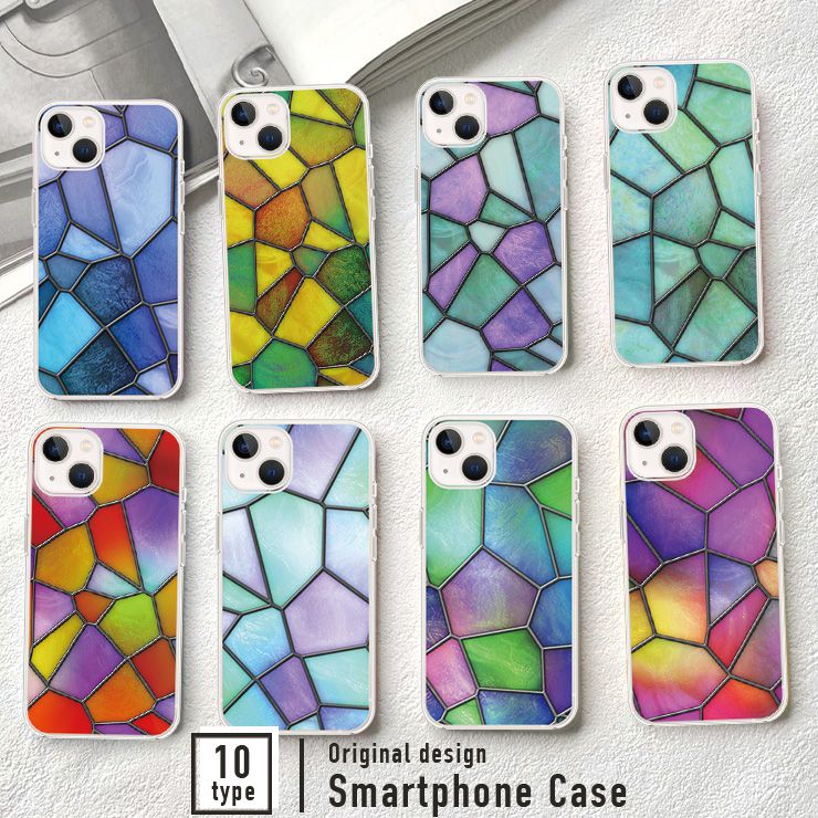 Xperia 10VII 1VII 1VI 10VI 1V 10V 10IV Xperia 5iii クリア ハード スマホケース おしゃれ ステンドグラス風 モザイク mosaic ビンテージ風 選べる10デザイン[SO-51C/SOG06/SO-52C/SOG07/SO-53C/SOG08/SO-41B/SO-52A/SOG02]