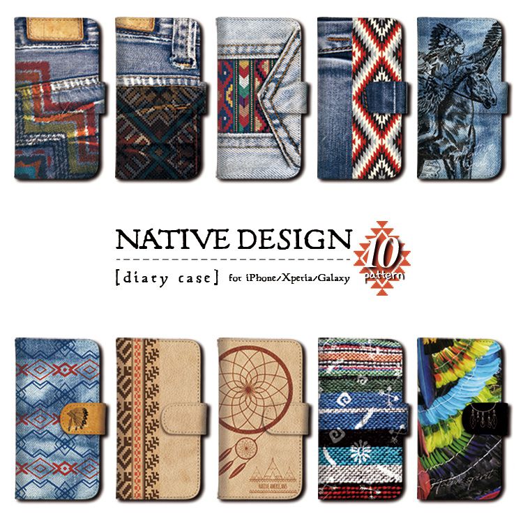 Galaxy S25 S24 A54 5G A53 ケース 手帳型 GalaxyS23 Ultra S22 Ultra S21+ GalaxyS20 A22 手帳型 ケース ギャラクシー スマホケース かわいい おしゃれ ネイティブ 柄 おしゃれ オルテガ 柄 デニム ジーンズ柄[SC-53D/SCG21/SC-51D/SCG19/SC-52D/SCG20/SC-53C]