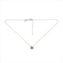 【スペシャル】[コーチ] ペンダント ネックレス COACH Open Circle Stone Necklace F54514 SLV