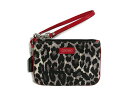 【スペシャル】Coach コーチ リストレット パーク オセロット スモール リストレット 49466 レオパード【新品】COACH PARK OCELOT PRINT Small WRISTLET (Style F49466 SV/M2) SV/Black/Multi