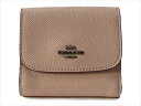 【スペシャル】[コーチ] 3つ折り 財布 クロスグレイン スモール COACH Crossgrain Leather Small Wallet F87588 SV/LP SV/Light Pink