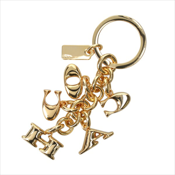 【スペシャル】[コーチ] キーホルダー ミックスレター キーフォブ COACH Mix Letter Key Fob Charm F40679 GDE1L