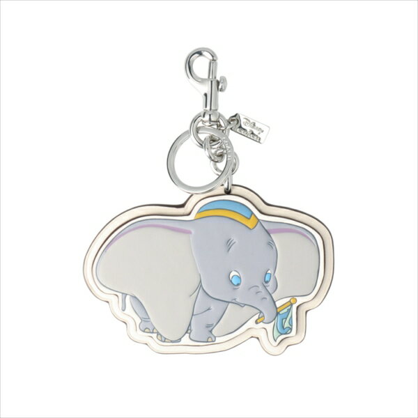 【スペシャル】[コーチ] キーホルダー ディズニー ダンボ チャーム キーホブ COACH Disney Dumbo Bag Charm Key Chain 89990 SVCAHのサムネイル