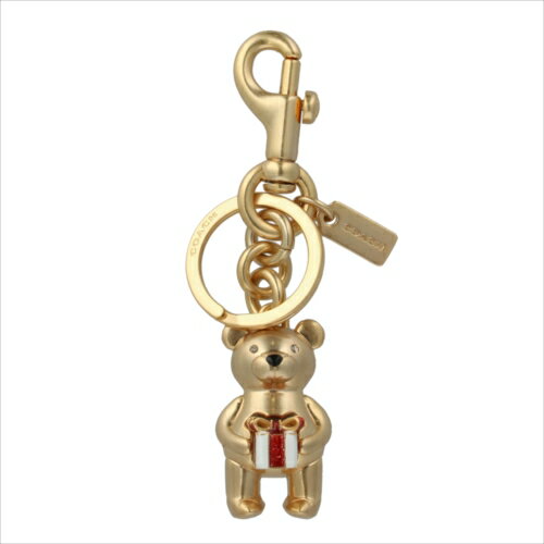 【スペシャル】[コーチ] キーホルダー ベアー チャーム キーフォブ COACH Gifting Bear Charm Key Fob C1682 GOLD