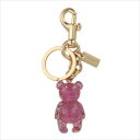 【スペシャル】[コーチ] キーホルダー ベアー チャーム キーフォブ COACH Signature Bear Charm Key Fob 5105 IM/Pink