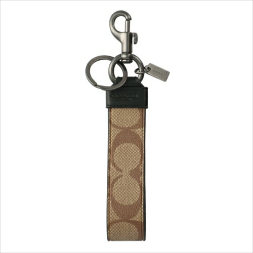 【コーチ箱・紙袋付き】[コーチ] キーホルダー COACH Loop Key Ring Charm Key Fob 79882 Tan